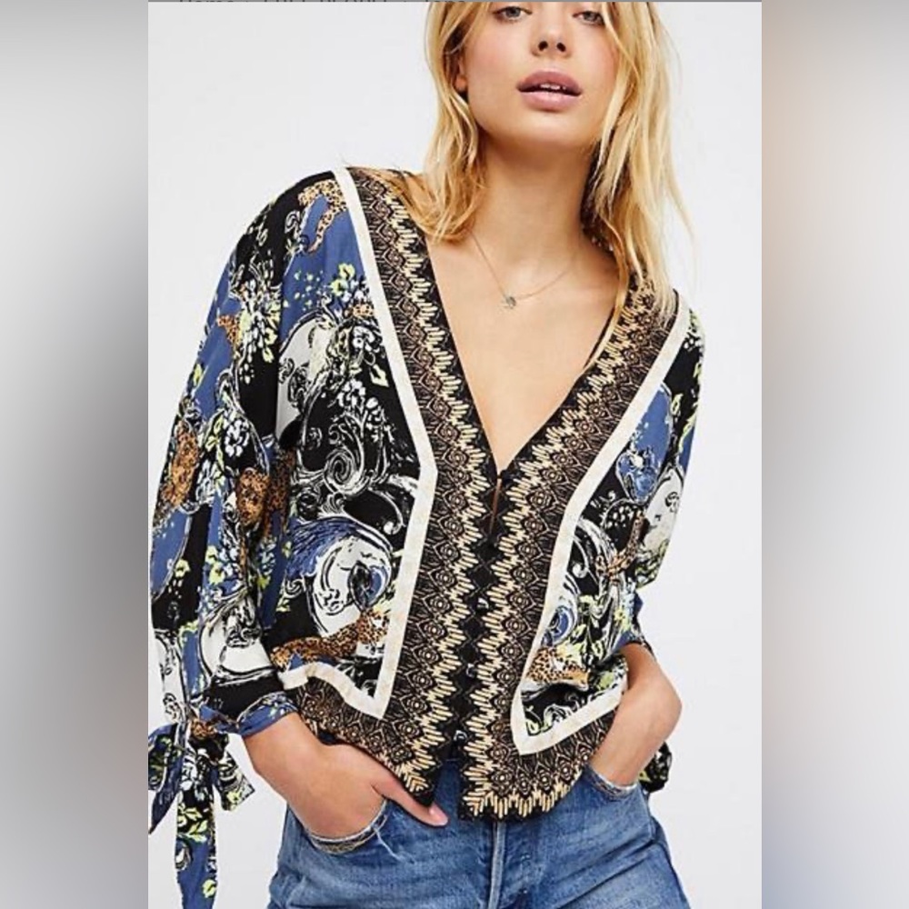 - Free People Top “Catch Me If You Can”